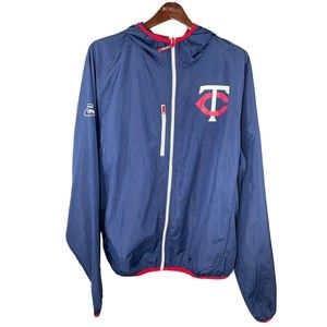 XL Minnesota Twins 2022 Opening Weekend Jacket Track Jacket Navy Blue MLB FORD
